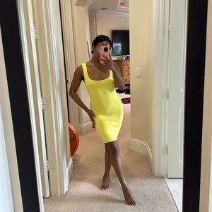 Yellow dress